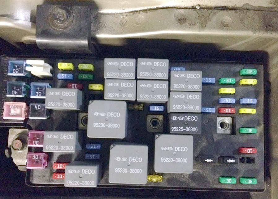 Фото - пример блока под капотом