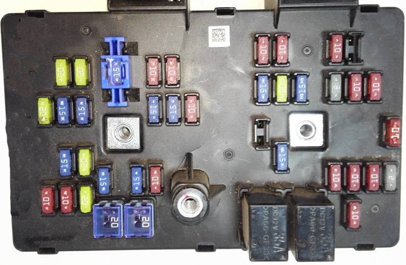 Фото пример блока в салоне опель антара