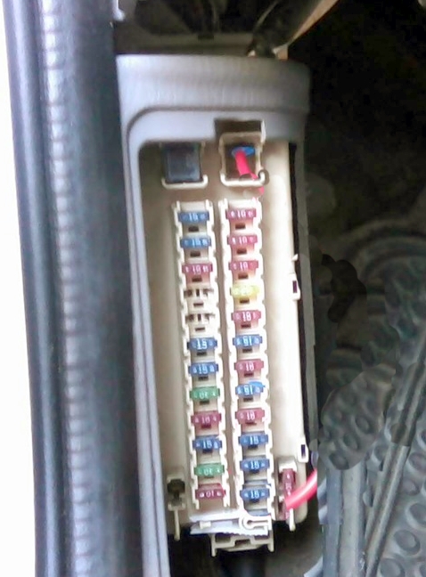 Фотография блока в салоне