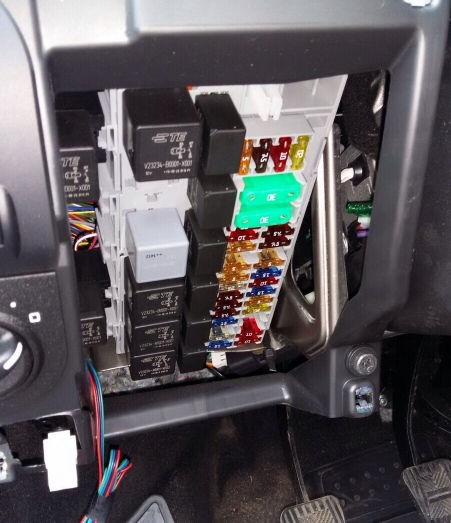 Калина 2 блок в салоне