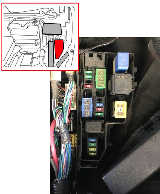 Расположение блока 2