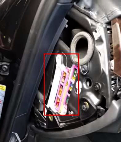 Расположение слева