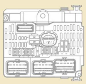 Общая схема блока под капотом пежо эксперт