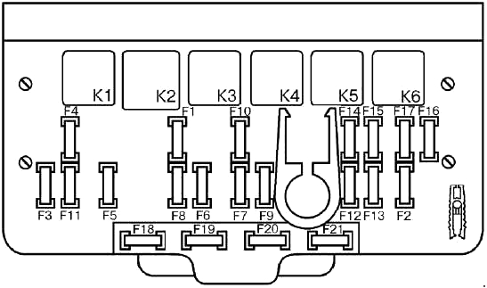 Схема блока 2107 Вариант 1