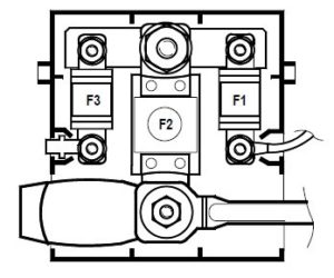 Схема блока на АКБ