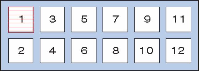 Схема блока реле 1 Y61