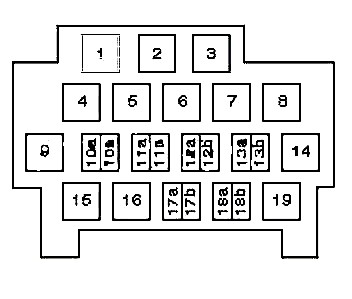 Схема блока с реле