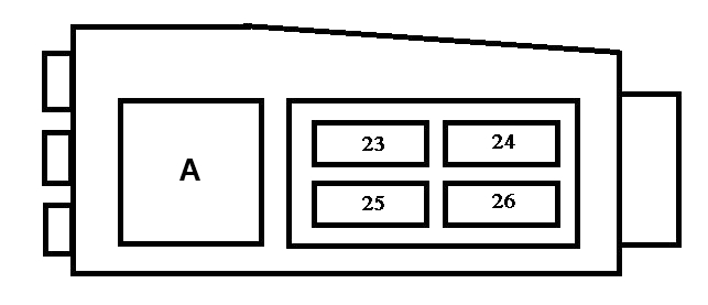 Схема доп блока под капотом