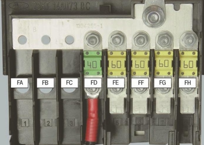 Схема монтажного блока