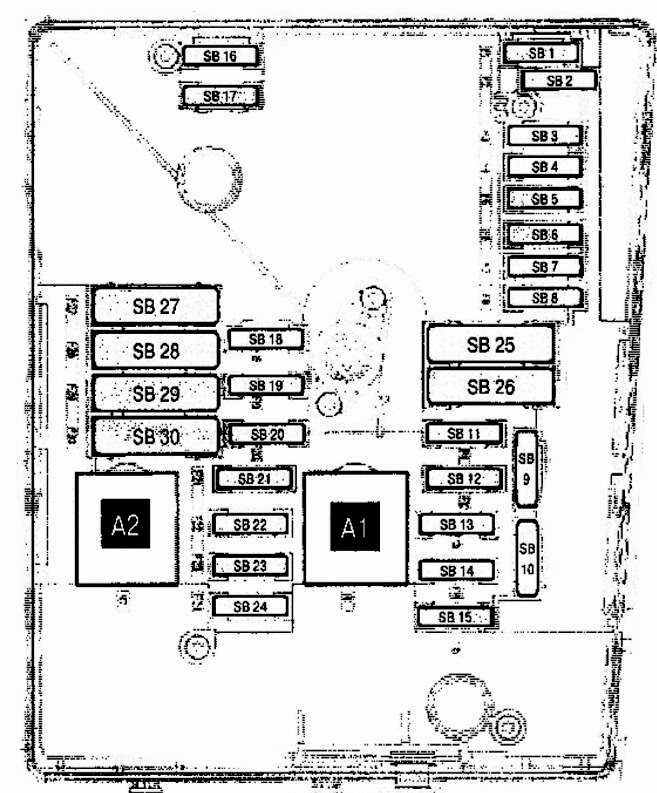 Схема под капотом, вариант 1