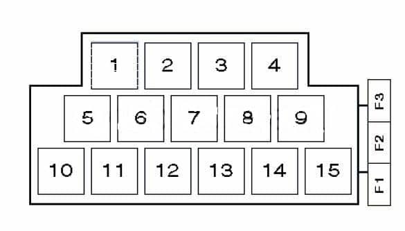 Skoda-Fabia-1 схема блока с реле