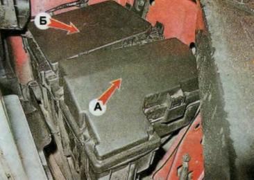 XTrail t31 расположение блоков