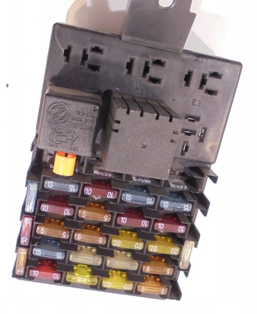 альфа ромео 166 блок предохранителей