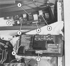 ауди 80 б3 предохранители