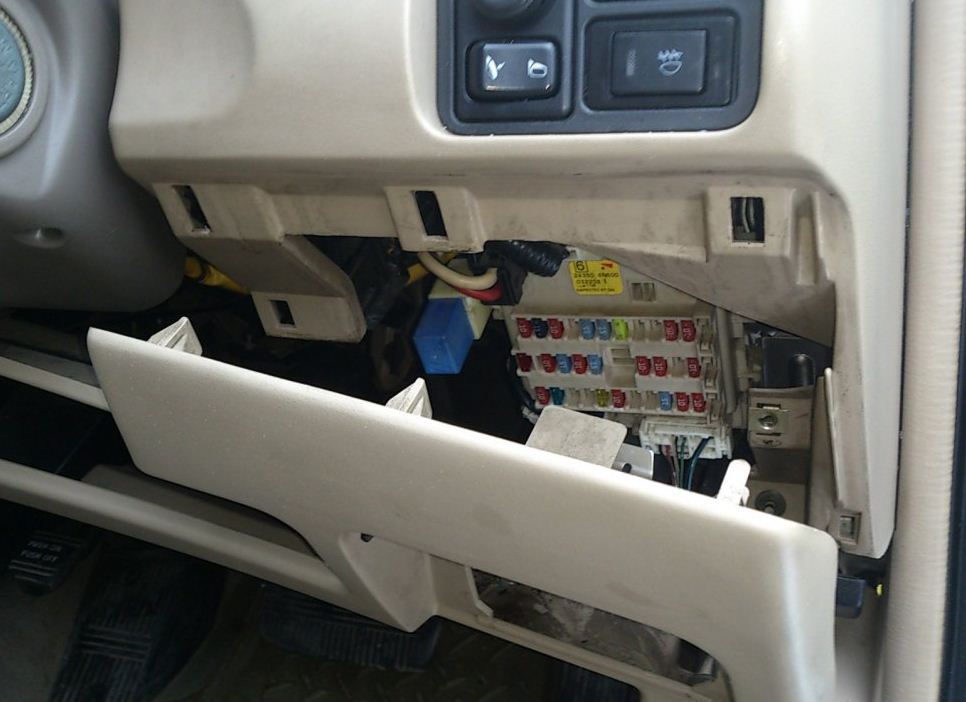 блок предохранителей ниссан блюберд силфи