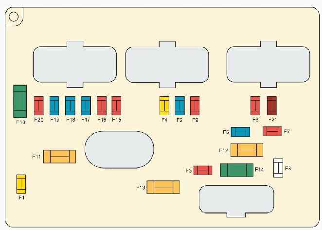 блок в моторном отсеке - схема 2