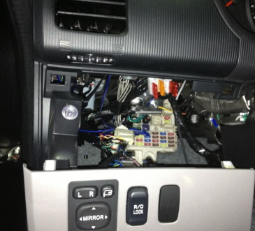 блок в салоне