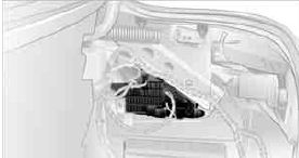 e60 блок в багажнике