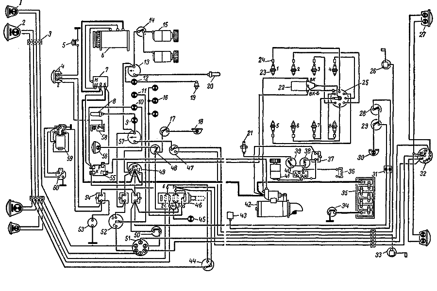 электро схема
