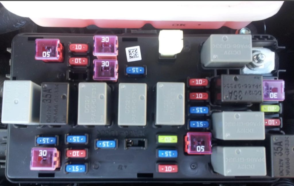 фото блока под капотом