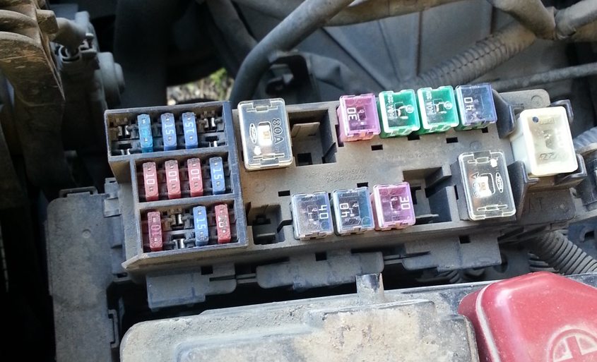 фото блока под капотом t30 2