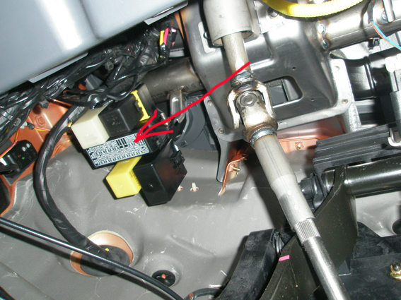 месторасположение блоков в автомобиле спарк