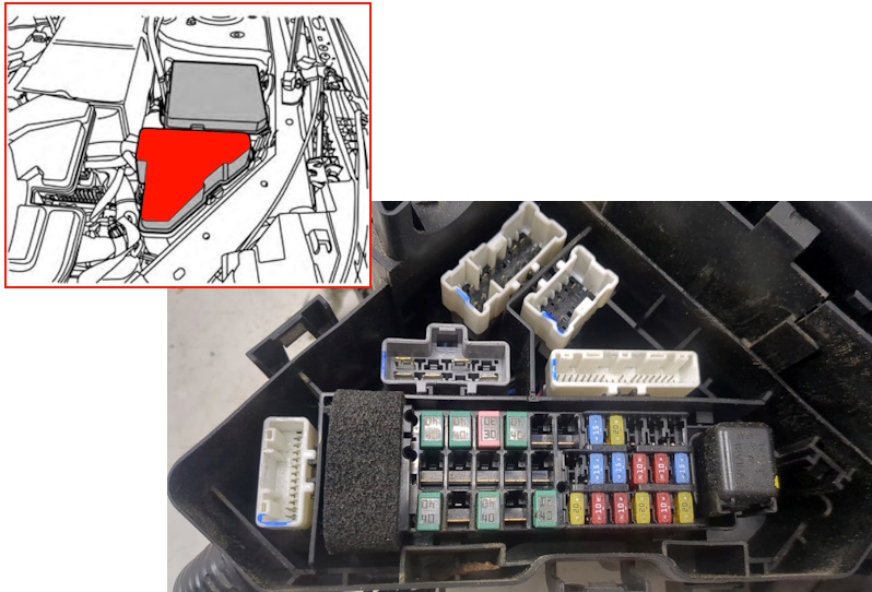 Блок под капотом