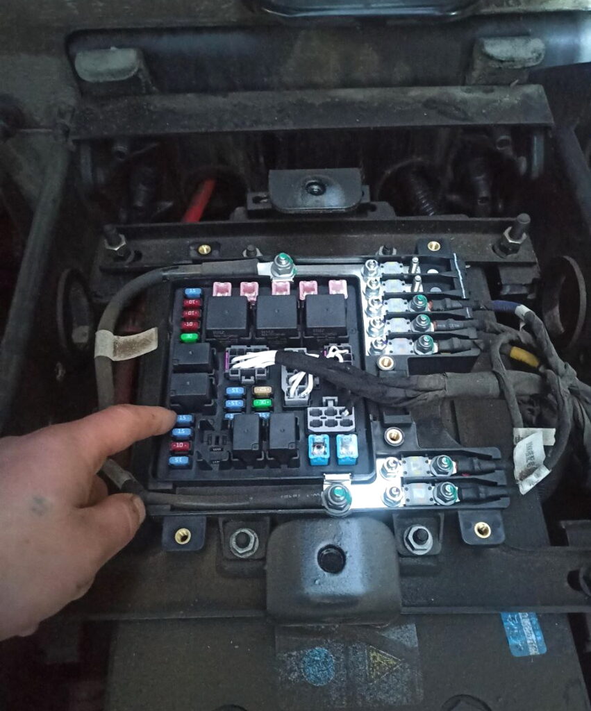 реле габаритов прицепа