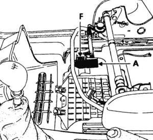 предохранители реле под пос. сидением