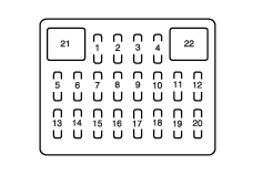 предохранители схема