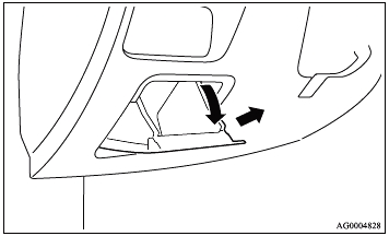 расположение блока в салоне