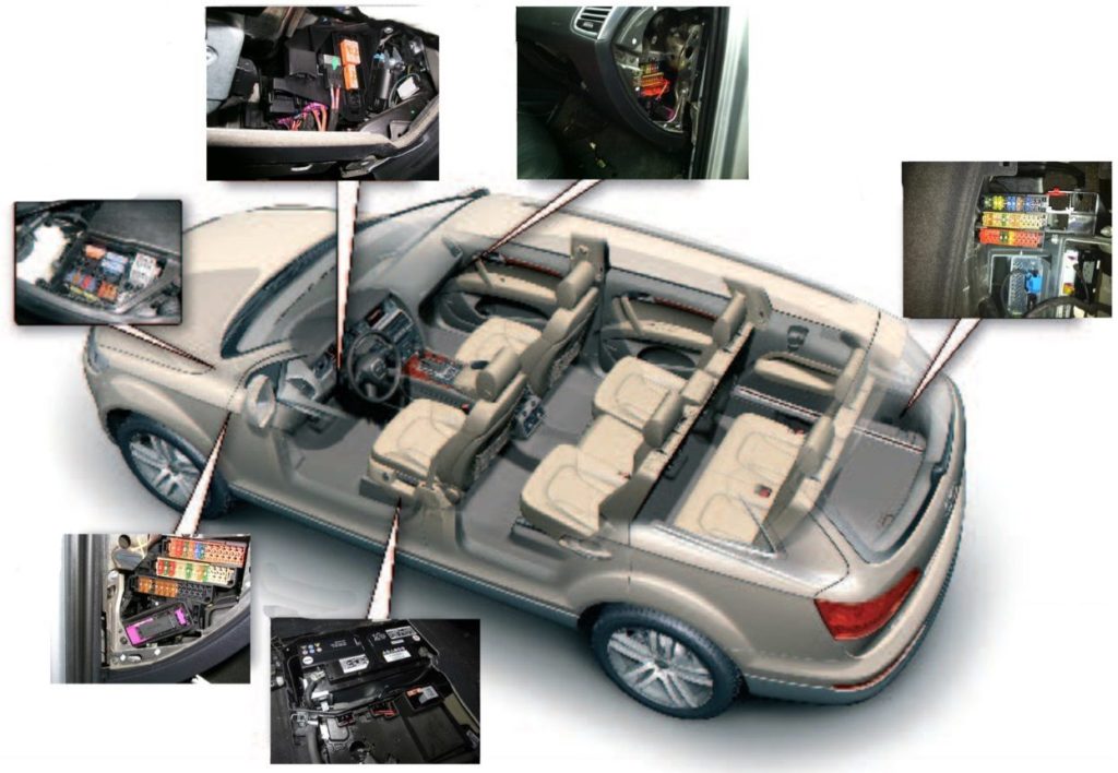 расположение q7