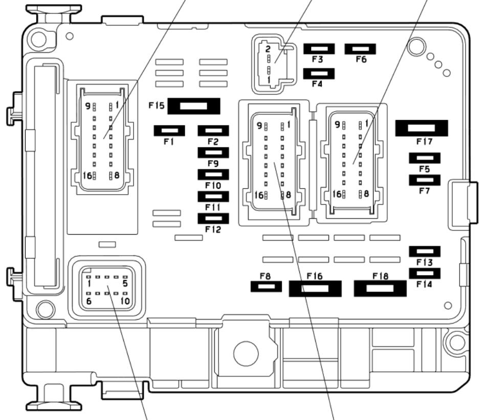 схема под капотом вариант 2