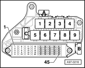 схема предохранителей а2