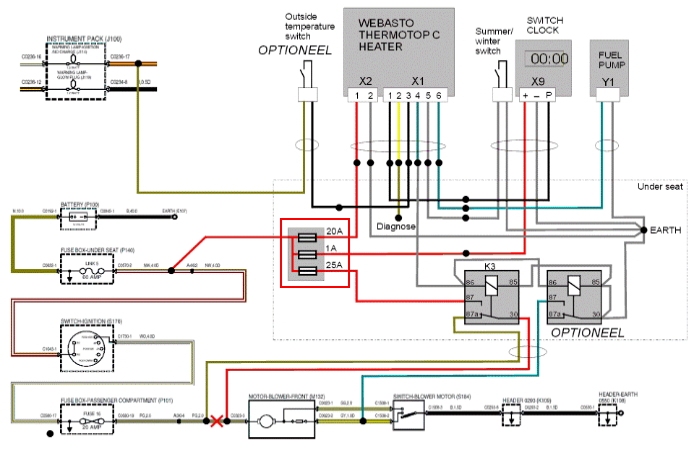 схема вебасто терм