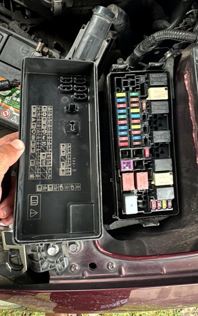 фото блока под капотом