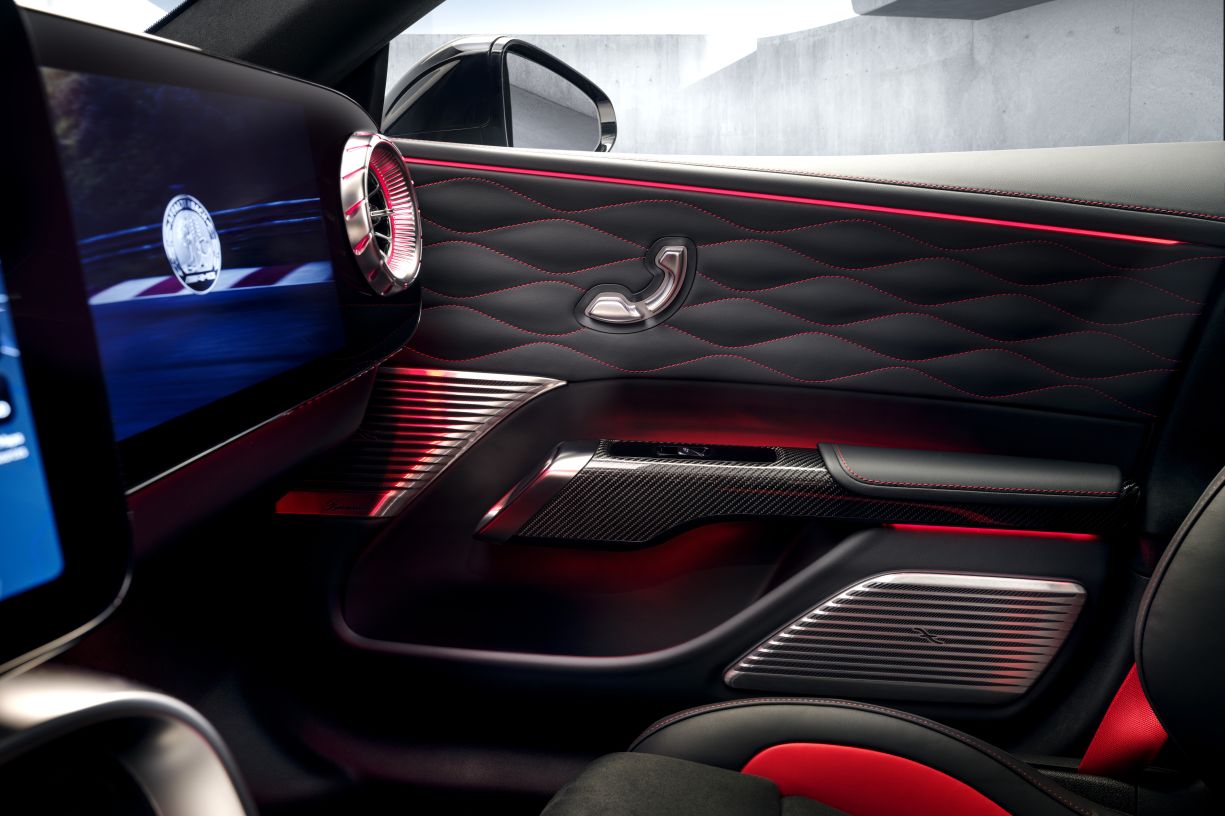 Mercedes-AMG GT 4-door coupe interior 2026