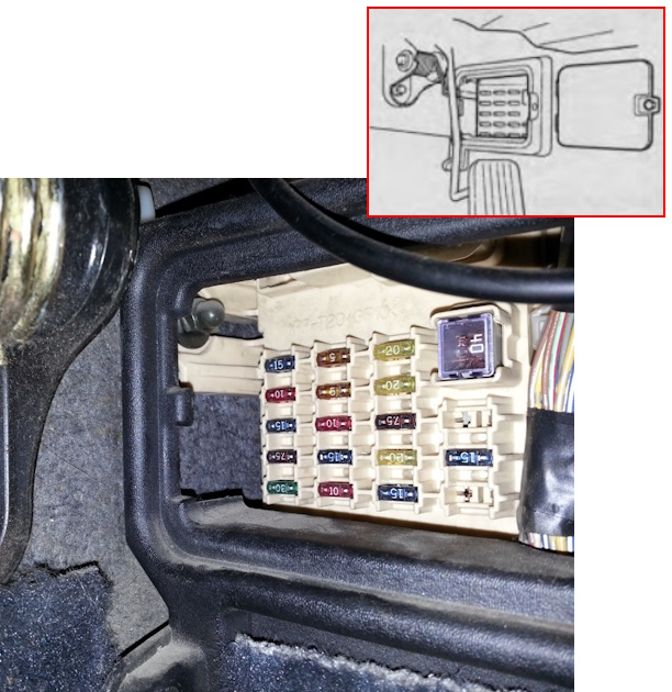 Фото пример блока в салоне